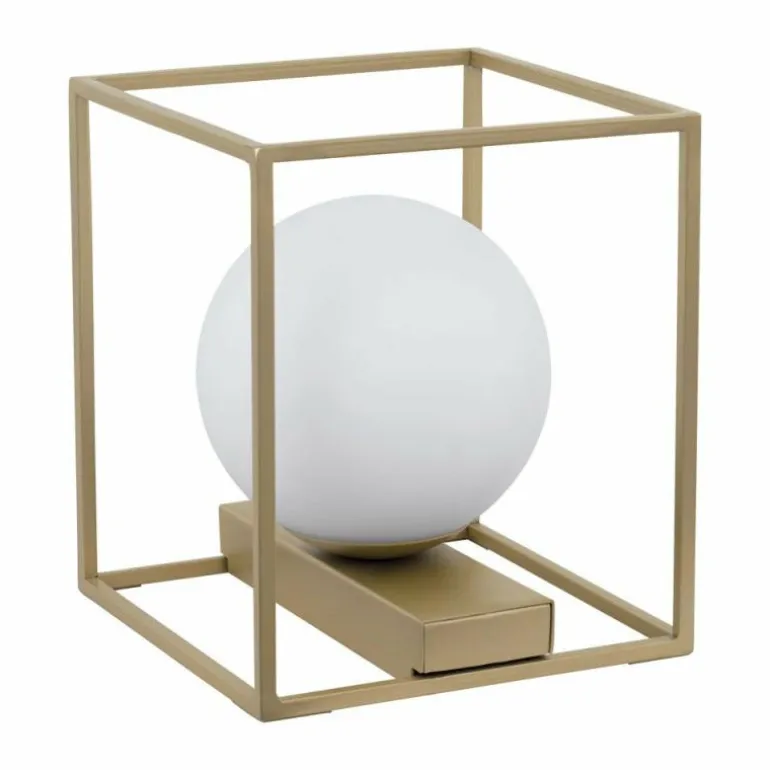 Lampe à poser Eglo VALLASPRA Champagne, 1 lumière
