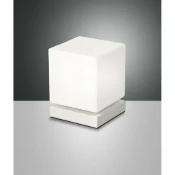 Lampe à poser Fabas Luce Brenta LED Blanc, 1 lumière