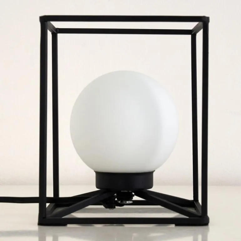 Lampe à poser Legano Noir, 1 lumière
