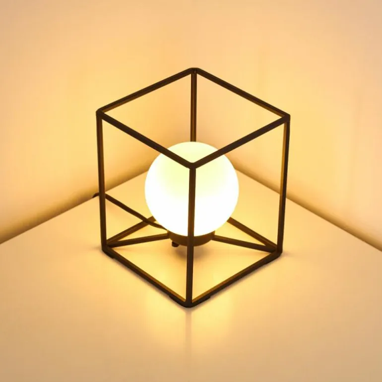 Lampe à poser Legano Noir, 1 lumière