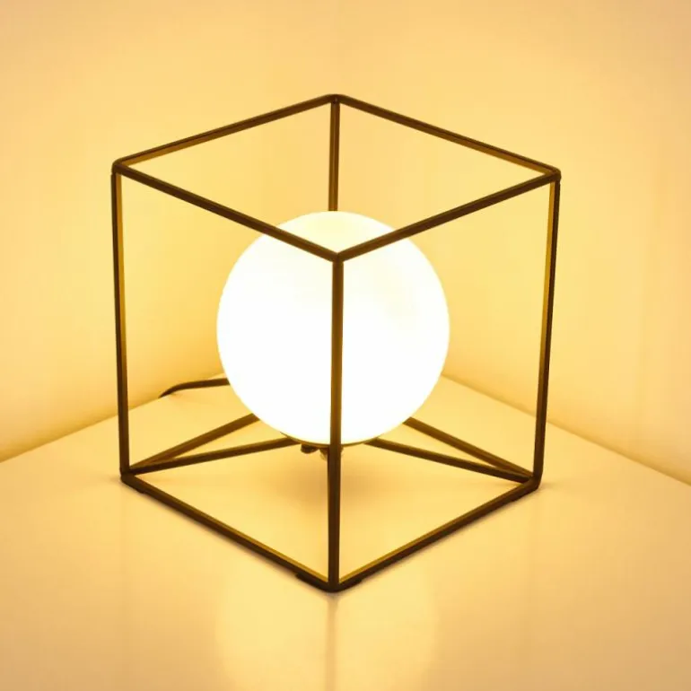 Lampe à poser Legano Noir, 1 lumière