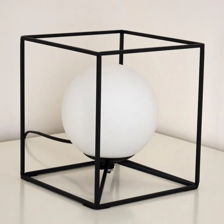 Lampe à poser Legano Noir, 1 lumière