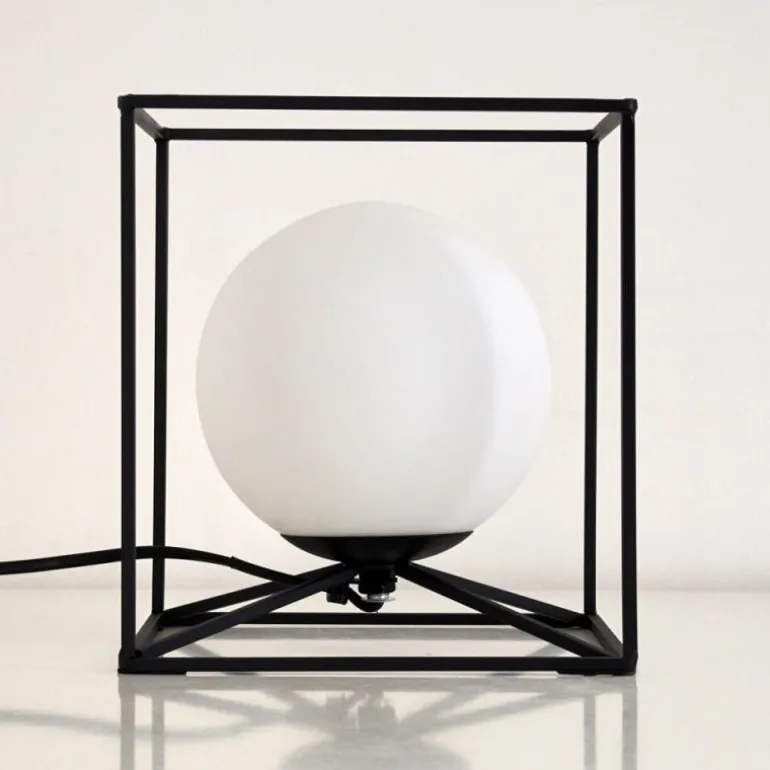 Lampe à poser Legano Noir, 1 lumière