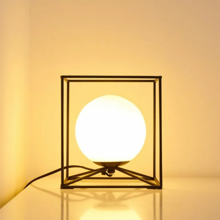 Lampe à poser Legano Noir, 1 lumière