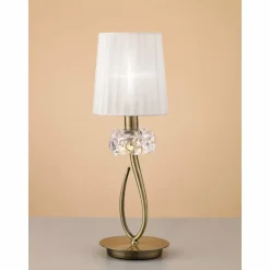 Lampe à poser Mantra LOEWE Brun, 1 lumière