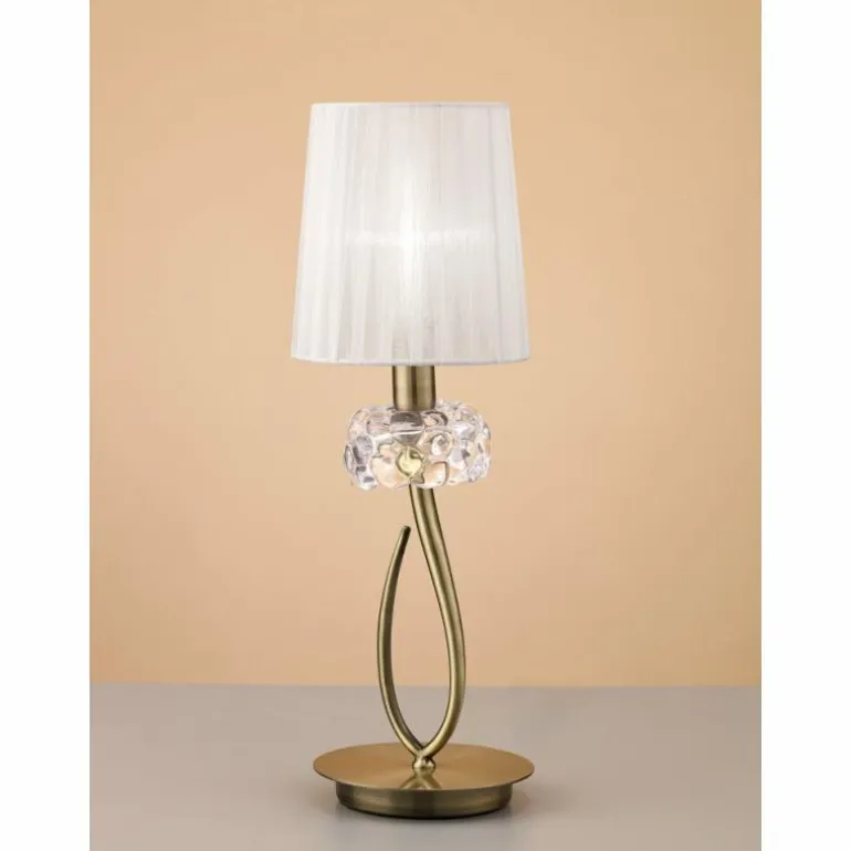 Lampe à poser Mantra LOEWE Brun, 1 lumière