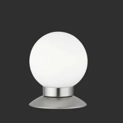 Lampe à poser Reality PRINCESS LED Nickel mat, 1 lumière