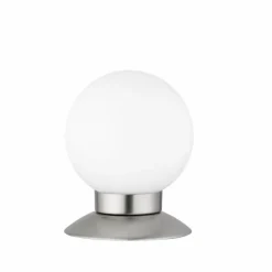 Lampe à poser Reality PRINCESS LED Nickel mat, 1 lumière