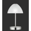 Lampe à poser Reality QUEEN LED Nickel mat, 1 lumière