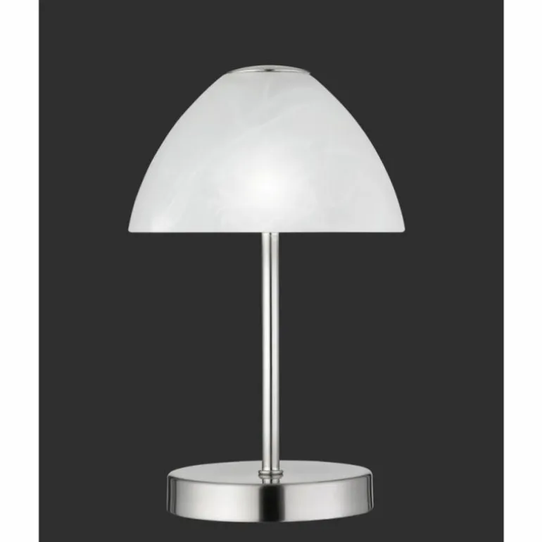 Lampe à poser Reality QUEEN LED Nickel mat, 1 lumière