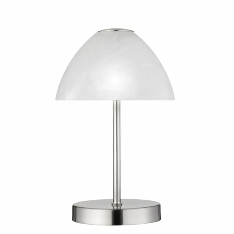 Lampe à poser Reality QUEEN LED Nickel mat, 1 lumière