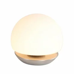 Lampe à poser Steinhauer Ancilla LED Acier inoxydable, 1 lumière