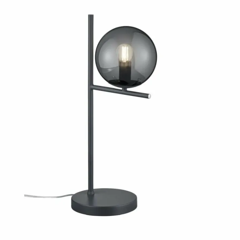 Lampe à poser Trio Leuchten PURE Anthracite, 1 lumière