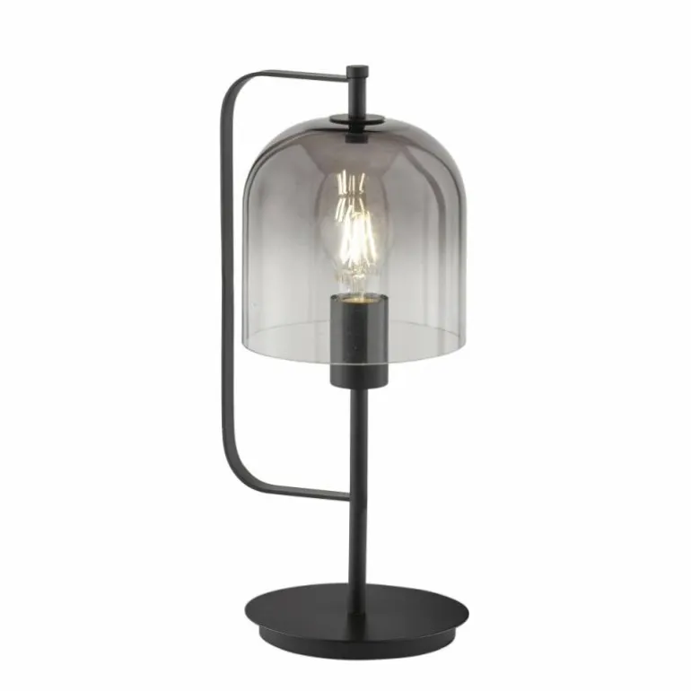 Lampe à poser WOFI SUITS Noir, 1 lumière