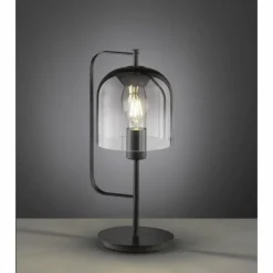 Lampe à poser WOFI SUITS Noir, 1 lumière