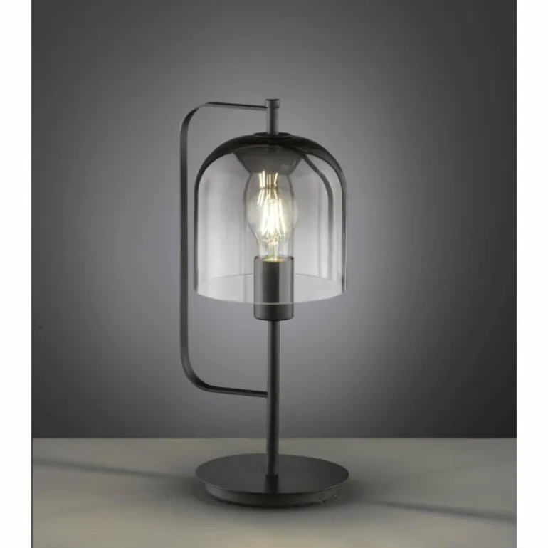 Lampe à poser WOFI SUITS Noir, 1 lumière