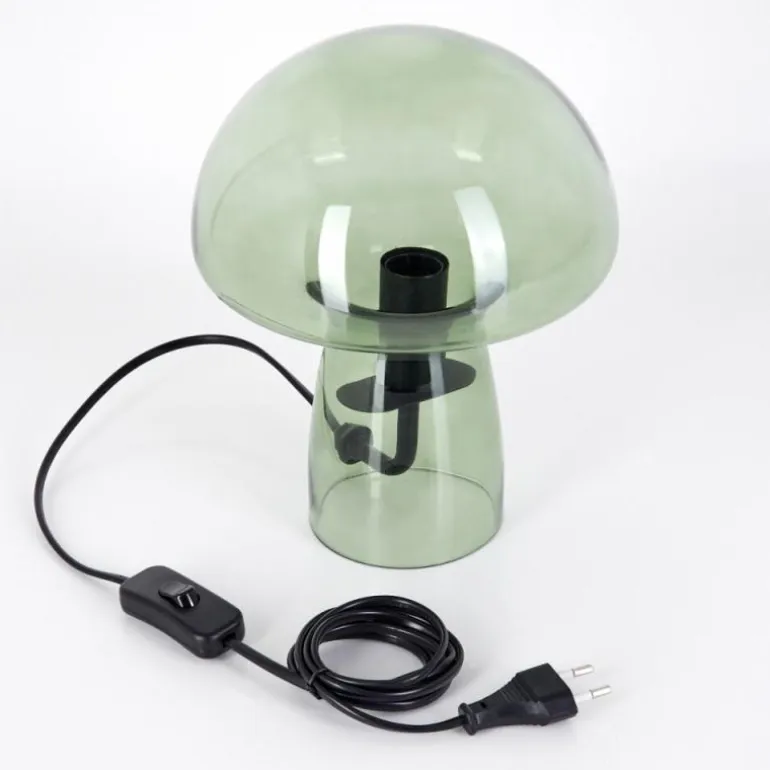 Lampe Champignon Almagre Lampe à poser Noir, 1 lumière