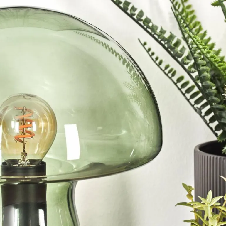 Lampe Champignon Almagre Lampe à poser Noir, 1 lumière