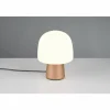 Lampe Champignon Steen Lampe à poser Luminaires Trio Brun, 1 lumière