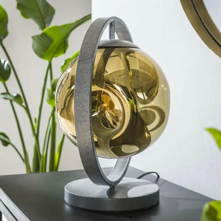 Lampe de table Stellar Anthracite, 1 lumière