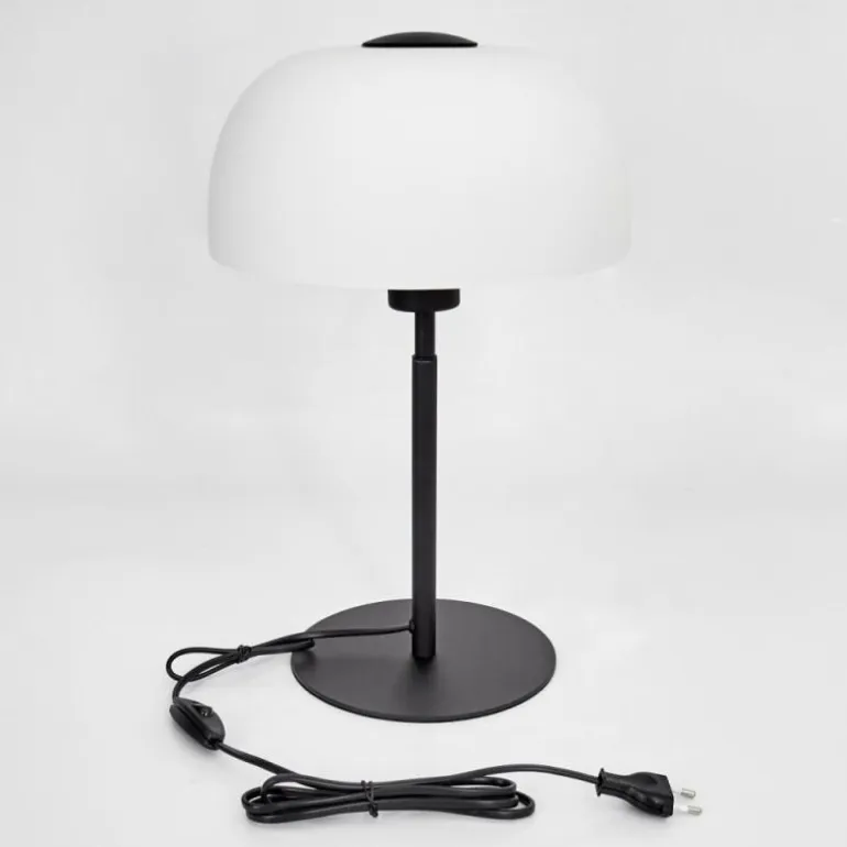 Lampe de table Werentzhouse Noir, 1 lumière