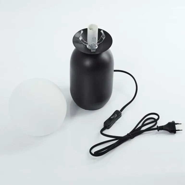 Lampe de table Alolas Gris, 1 lumière