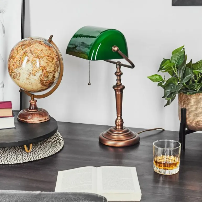 Lampe de table Argyle Bronze, 1 lumière