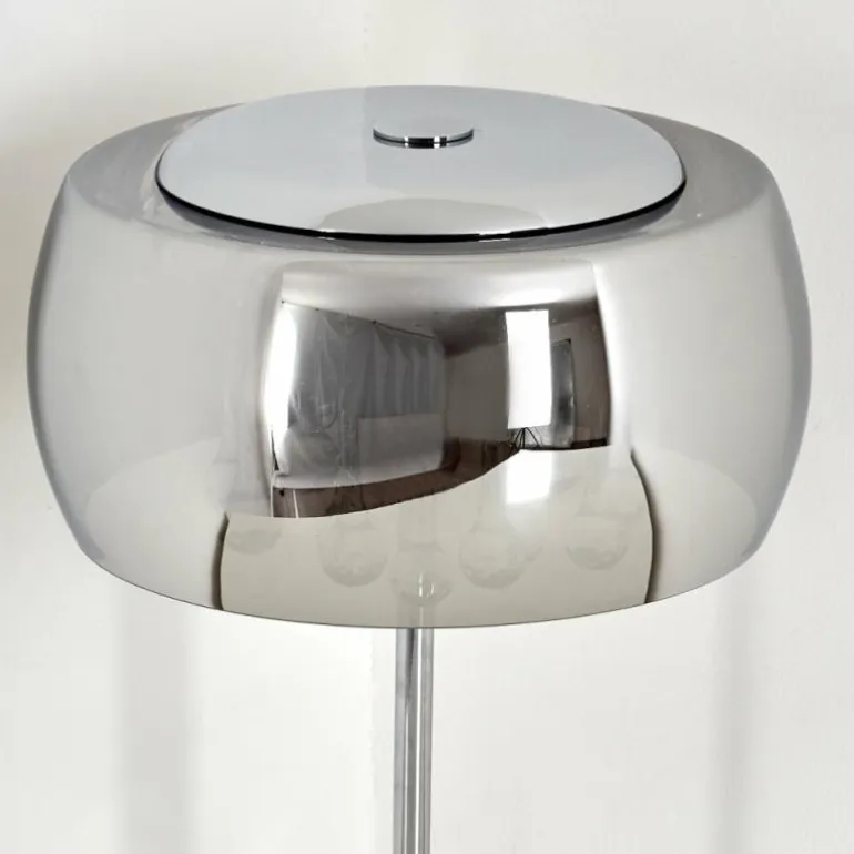 Lampe de table Blacklick Chrome, 3 lumières
