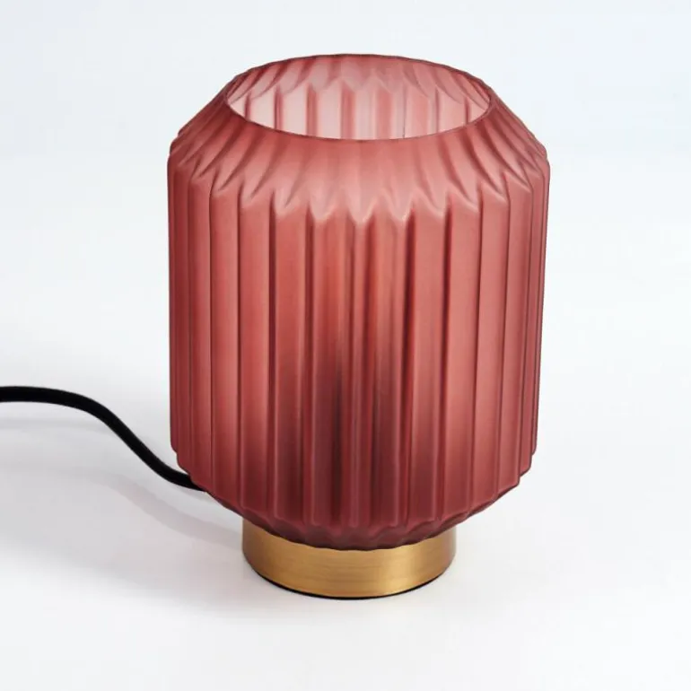 Lampe de table Briel Laiton, 1 lumière