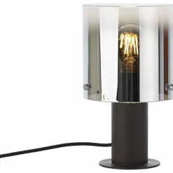 Lampe de table Brilliant Beth Noir, 1 lumière