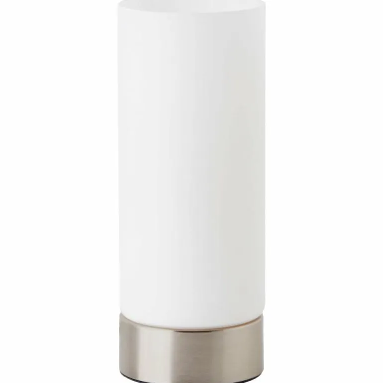 Lampe de table Brilliant Elmer Acier inoxydable, 1 lumière