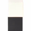Lampe de table Brilliant Twisty Noir, 1 lumière