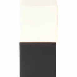 Lampe de table Brilliant Twisty Noir, 1 lumière