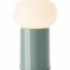 Lampe de table Brilliant Knut Vert, 1 lumière