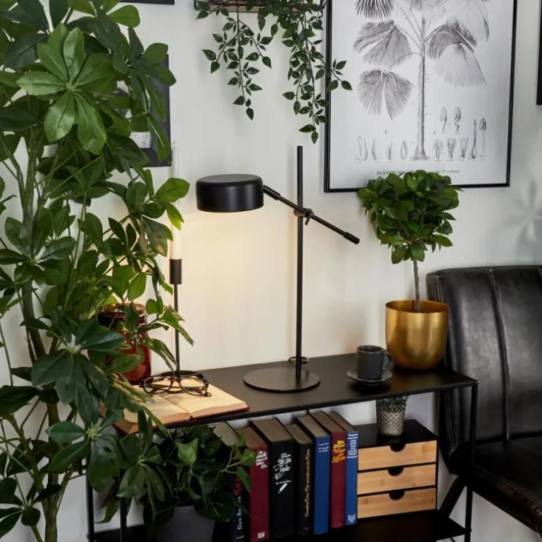 Lampe de table Camori Noir, 1 lumière
