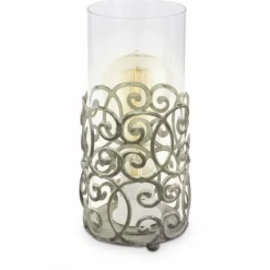 Lampe de table Eglo VINTAGE Brun, 1 lumière