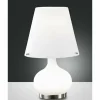 Lampe de table Fabas Luce ADE Nickel mat, 2 lumières