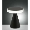 Lampe de table Fabas Luce Neutra LED Noir, 1 lumière