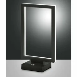 Lampe de table Fabas Luce Bard LED Anthracite, 1 lumière