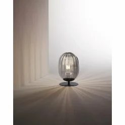 Lampe de table Fabas Luce Infinity Noir, 1 lumière
