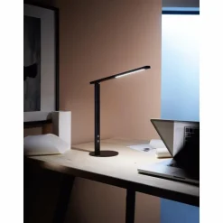 Lampe de table Fabas Luce Ideal LED Noir, 1 lumière