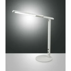 Lampe de table Fabas Luce Ideal LED Blanc, 1 lumière