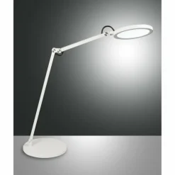 Lampe de table Fabas Luce Regina LED Blanc, 1 lumière