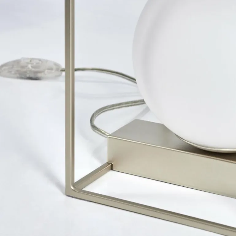 Lampe de table Finnseter Champagne, 1 lumière
