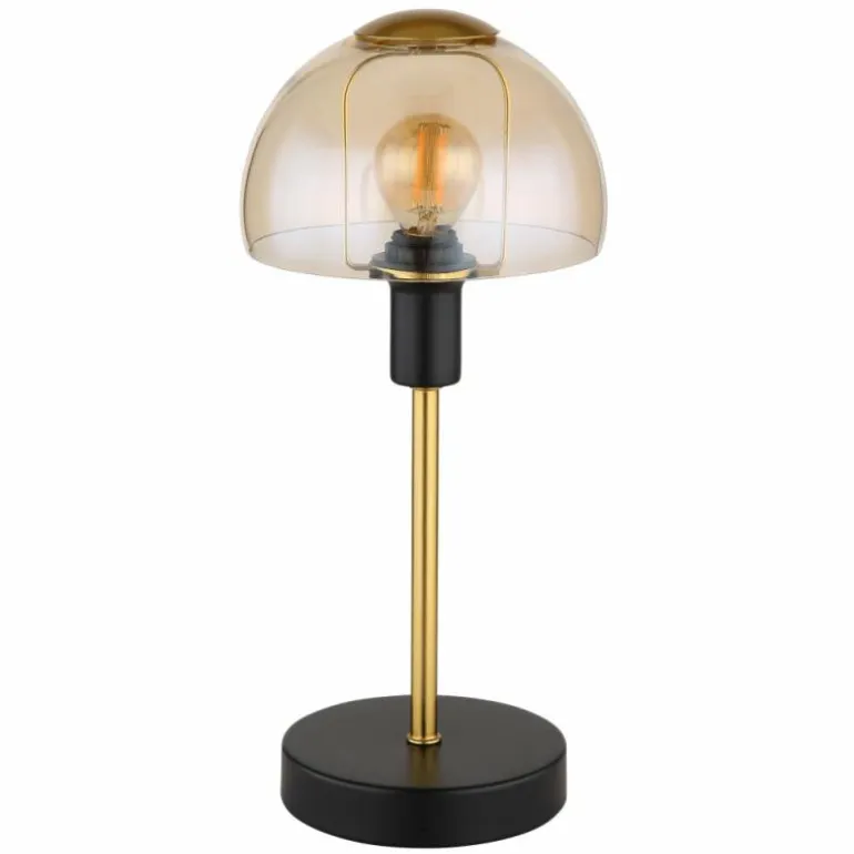 Lampe de table Globo KOKKINI Noir, 1 lumière