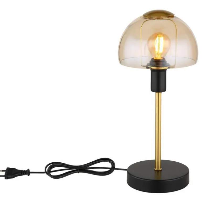 Lampe de table Globo KOKKINI Noir, 1 lumière