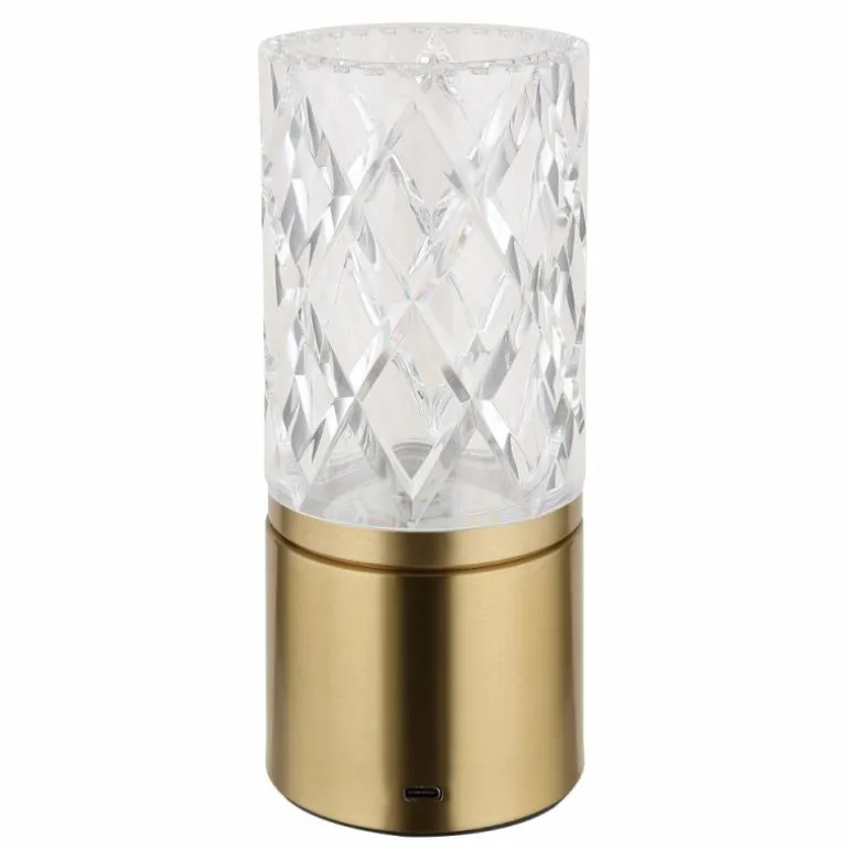 Lampe de table Globo LUNKI LED Laiton, 1 lumière