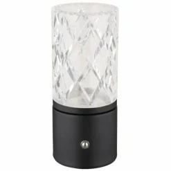 Lampe de table Globo LUNKI LED Noir, 1 lumière