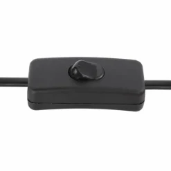 Lampe de table Globo RIHA LED Laiton, Noir, 4 lumières