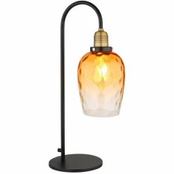 Lampe de table Globo SALVY Noir, 1 lumière